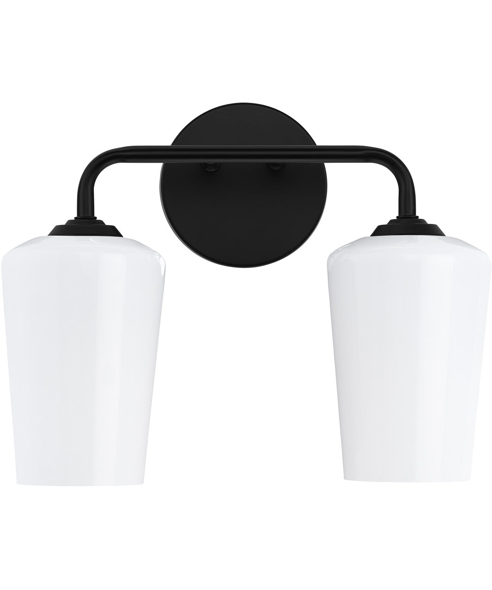 Celino 2-Light Bath & Vanity Black