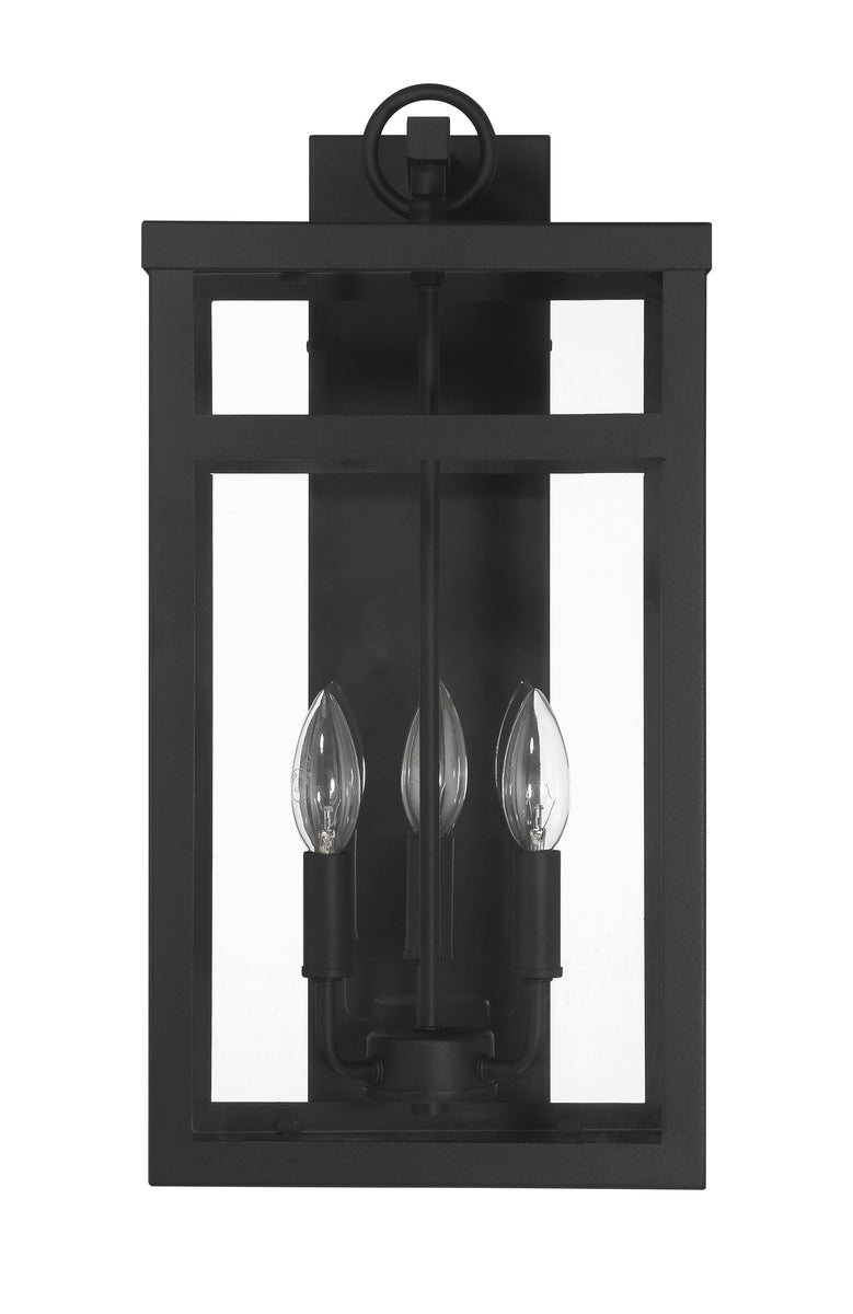 O'Neal 3-Light Outdoor Lighting Textured Black