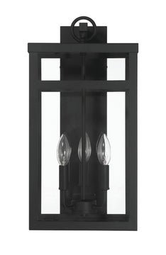 O'Neal 3-Light Outdoor Lighting Textured Black