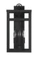 O'Neal 3-Light Outdoor Lighting Textured Black