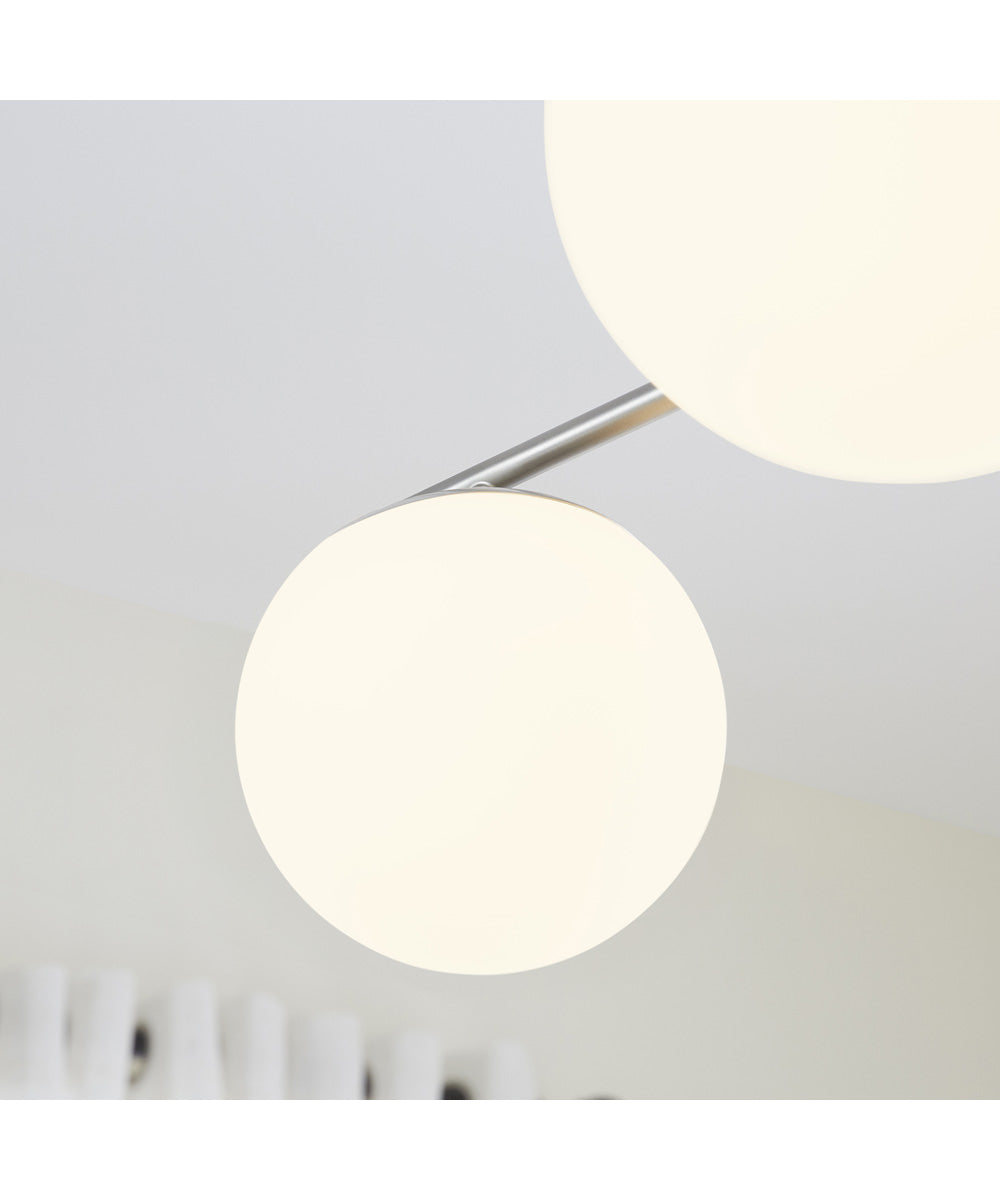 Jasper 3-light Chandelier Satin Nickel