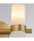 Sojourn 2-light Bath Vanity Light Brushed Brass