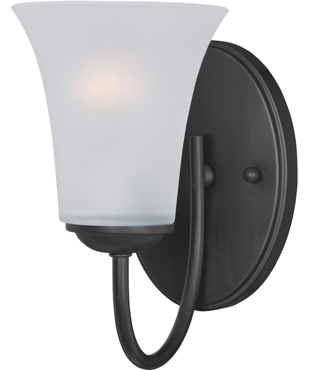 Logan 1-Light Wall Sconce Black