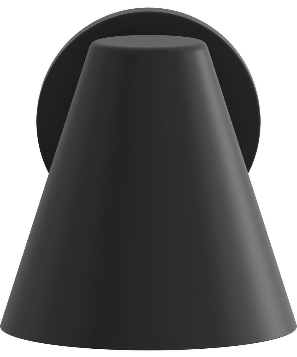Mik Medium Outdoor Wall Light Matte Black