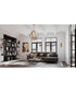 Allegheny 6-Light Pendant Soft Gold