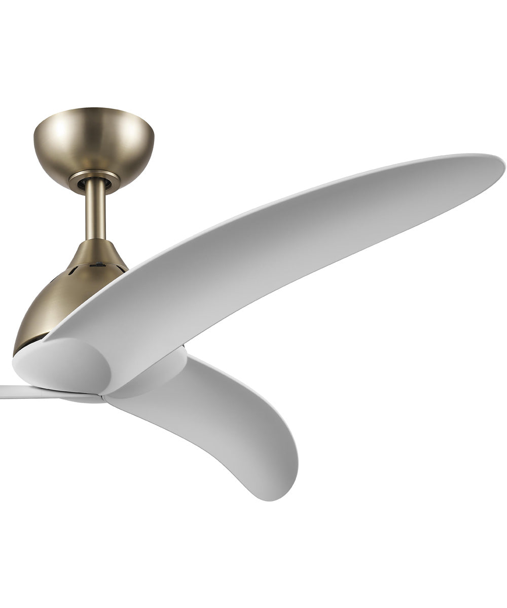 Nirra 52-in. 3-Blade Modern Ceiling Fan Champagne Bronze