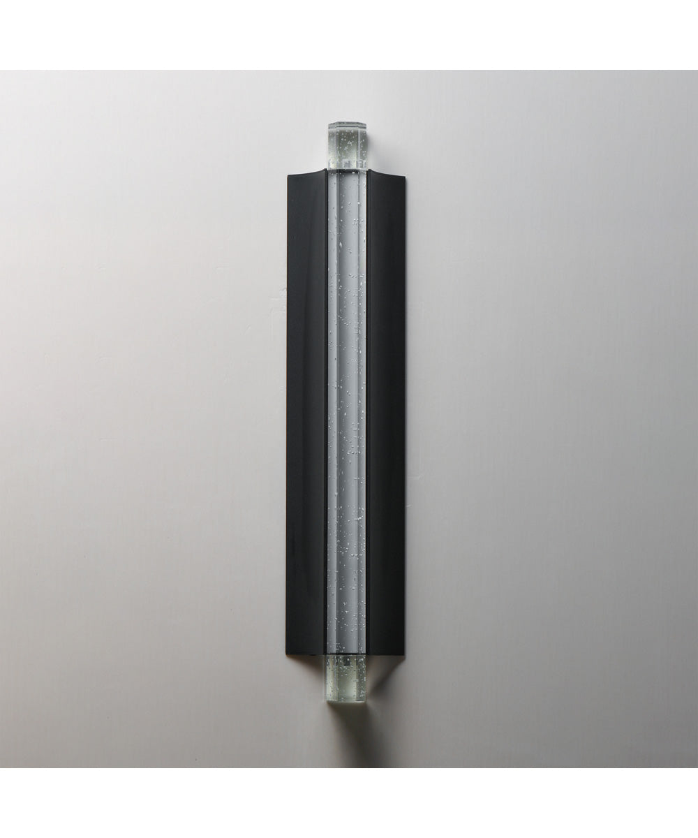 Hyperion 24 inchLED Wall Sconce Black