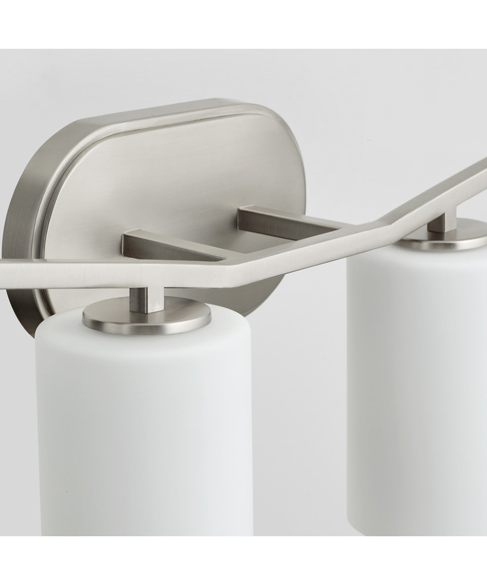 Rutherford 4-light Bath Vanity Light Satin Nickel