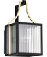 Holden 1-Light Outdoor Black / Gold