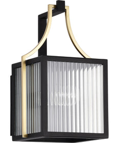 Holden 1-Light Outdoor Black / Gold
