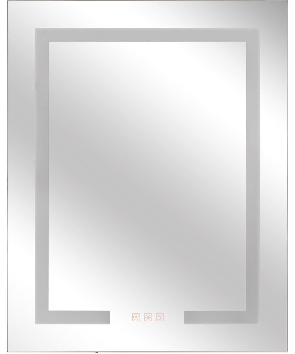 LED Cabinet Mirror 1-Light Mirror White