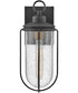 Moby 1-Light Medium Wall Mount Lantern in Museum Black