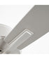 52" Ovation 4-light Ceiling Fan Satin Nickel