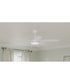 Nolyn V 52 in. 5-Blade Modern LED Ceiling Fan Matte White