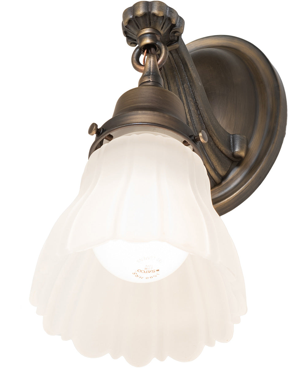 5" Wide Hartford Ruffle Wall Sconce