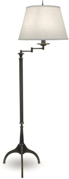 69"H Oxidized Bronze Signature by Stiffel Swivel Floor Lamp, 3-Way