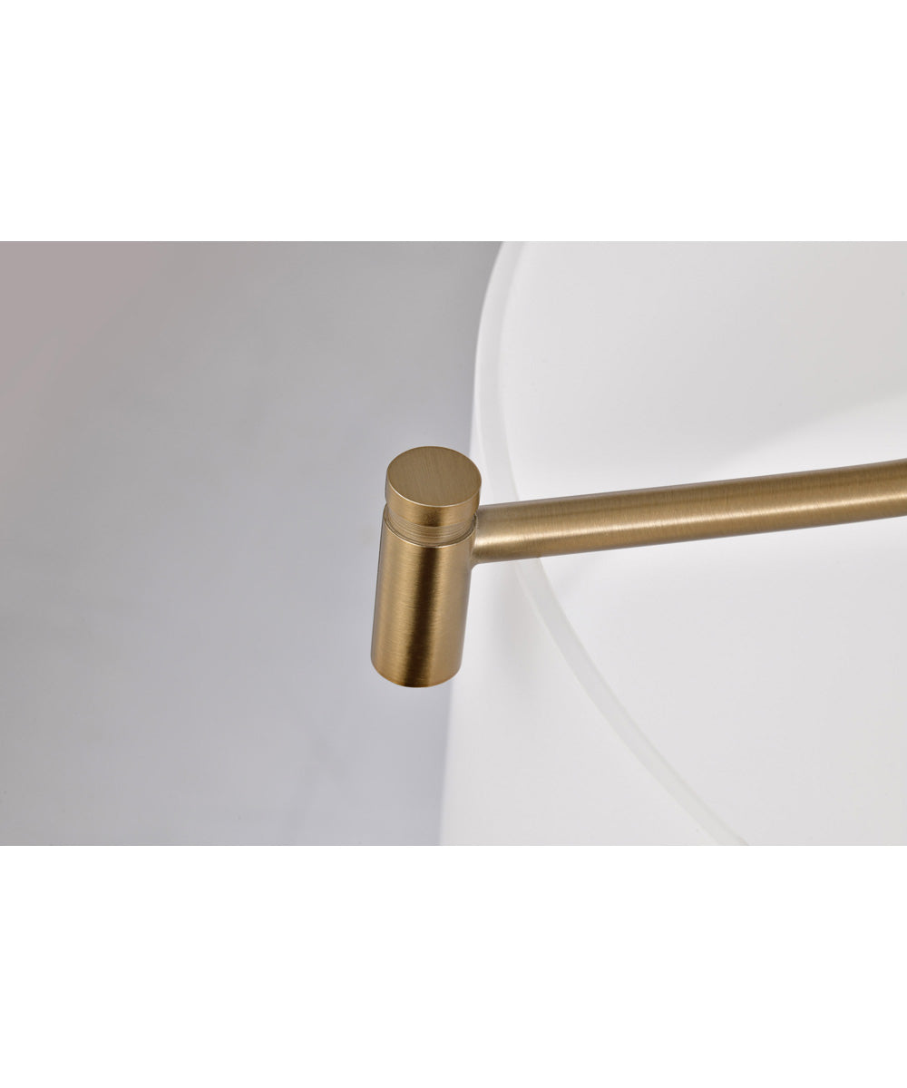 Liam 3-Light Pendant Burnished Brass