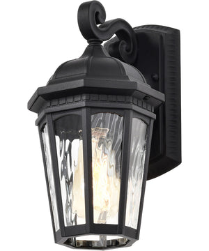 East River 1-Light Outdoor Matte Black