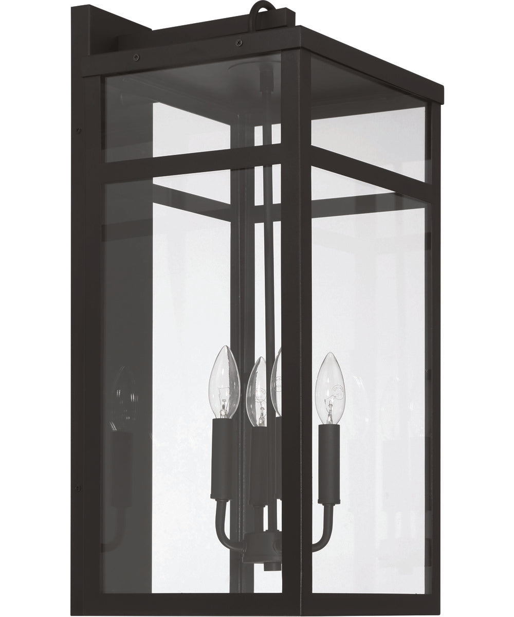 O'Neal 4-Light Outdoor Lighting Textured Black