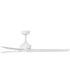 Chisel 60" Smart Fan Matte White