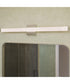 Phase 6.1 36 in. 5CCT Integrated LED Linear Vanity Light Brushed Nickel