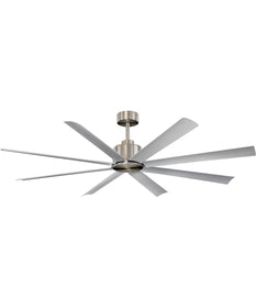 Condor 65 inch 8-Blade Fan Satin Nickel