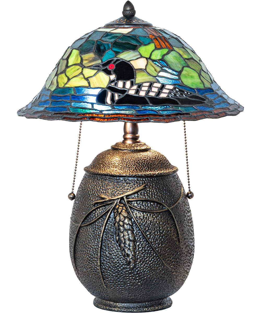 18" High Loon Table Lamp