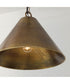 Casa 1-Light Pendant Oxidized Brass