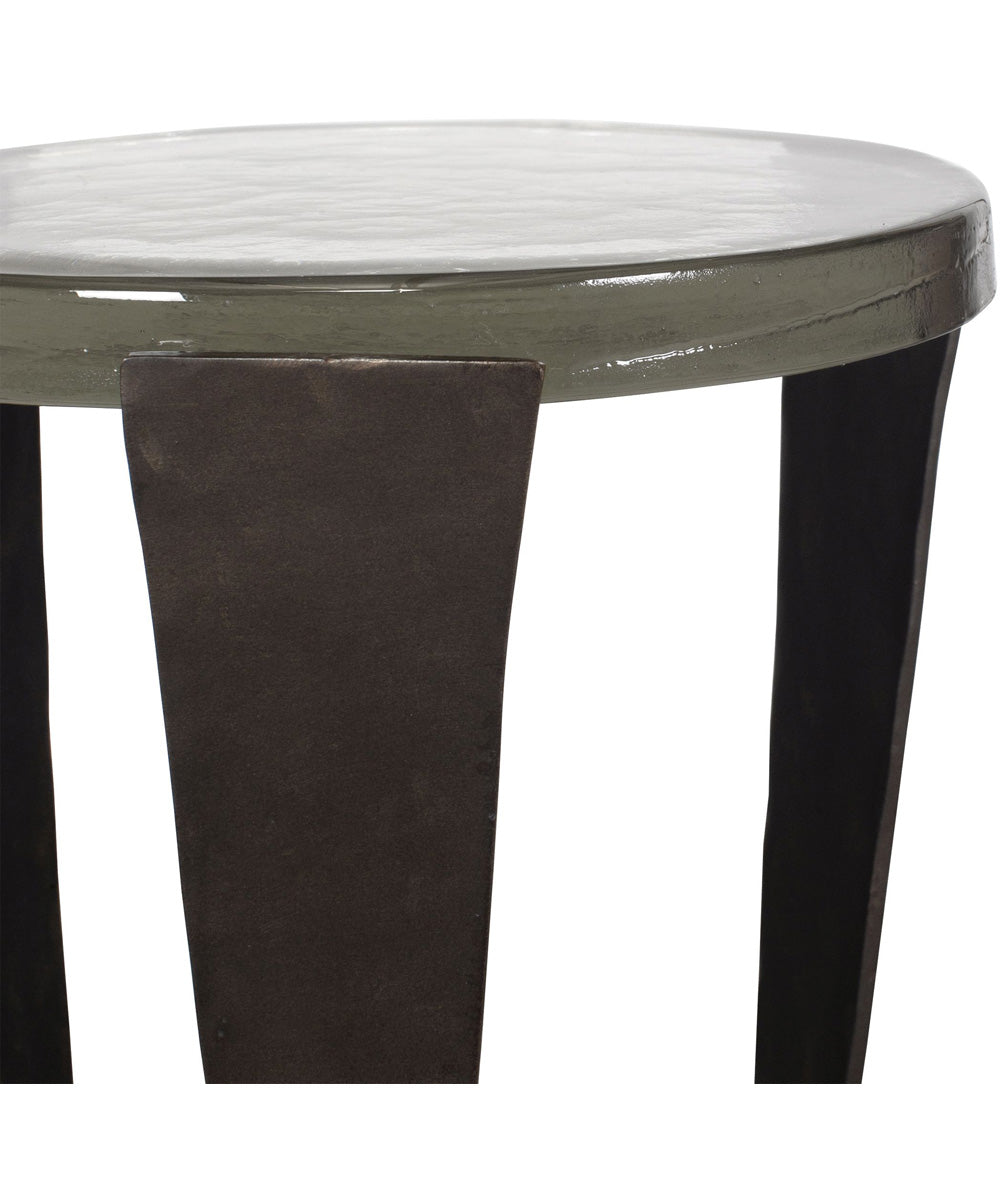 Renaud Dark Bronze Drink Table