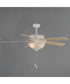 Super-Max 52 inch Ceiling Fan with 2-Light Kit Matte White