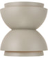Jensen 2-Light Sconce Taupe