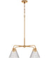 Pleated 4-Light Lighting Premium Bronze