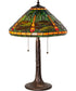 24" High Tiffany Dragonfly Table Lamp