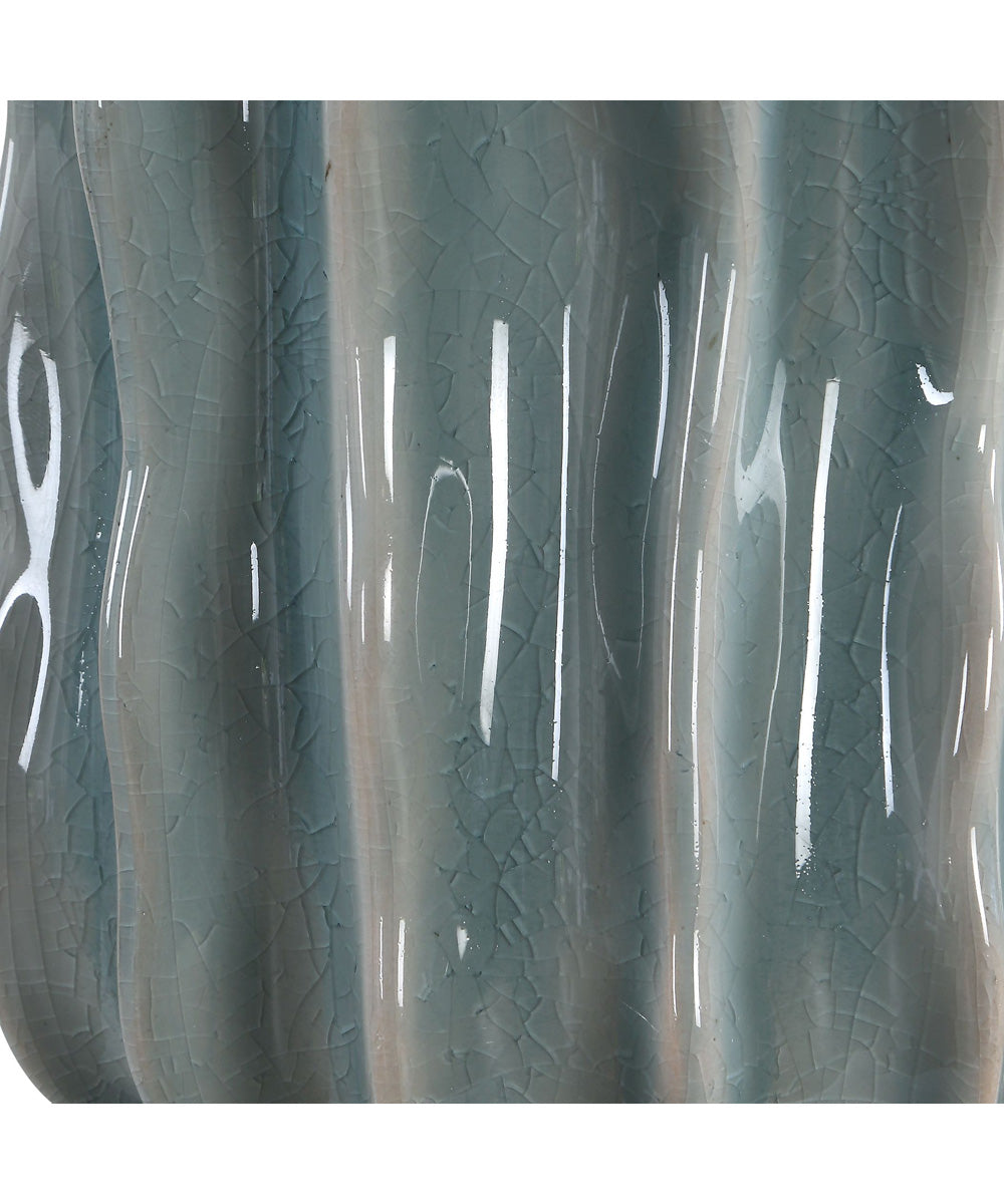 Niese Light Blue Glaze Table Lamp