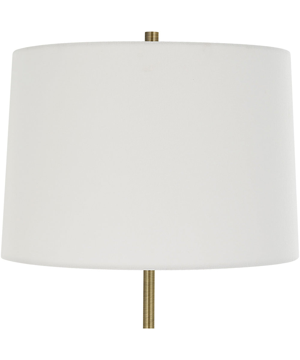 Annora Glossy White Table Lamp