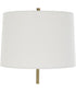 Annora Glossy White Table Lamp