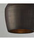 Della 1-Light Pendant Terracotta Umber