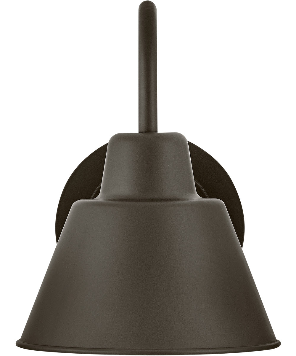 Wes 1-Light Small Gooseneck Barn Light in Oil Rubbed Bronze