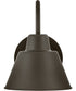 Wes 1-Light Small Gooseneck Barn Light in Oil Rubbed Bronze