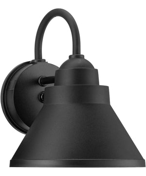 Bayside 1-Light Non-Metallic Outdoor Wall Lantern Black