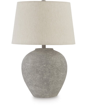 Dreward Metal Table Lamp Distressed Gray