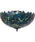 18" Wide Nightfall Wisteria Flushmount