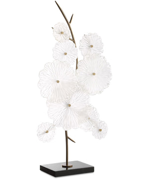 Glass Garden Table Sculpture