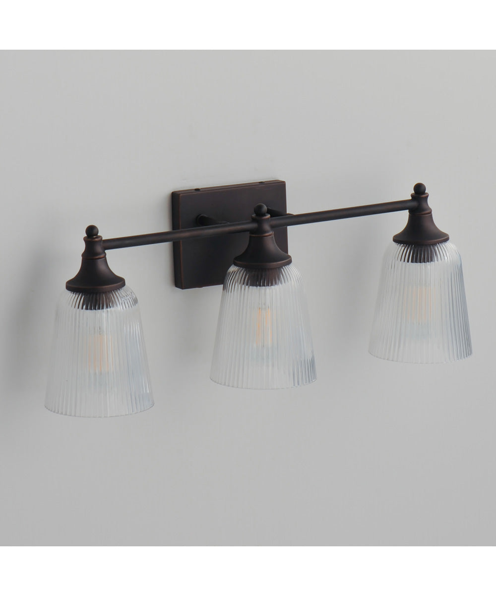 Julip 3-Light Bath Vanity Dark Bronze