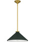 Bradbury 1-light Pendant Brushed Gold