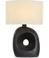 Peephole Outdoor Bronze Table Lamp