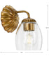 Quillan 1-Light Transitional Bath & Vanity Light Gold Ombre