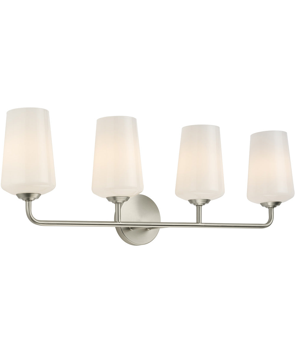 Celino 4-Light Bath & Vanity Brushed Nickel