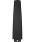 Cozy 52" 3-Blade Ceiling Fan 1-Light Fan Flat Black