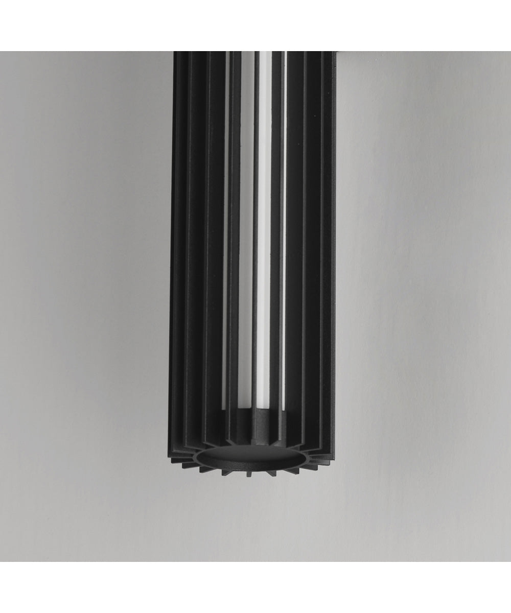 Citadel 28 inch LED Outdoor wall sconce Black